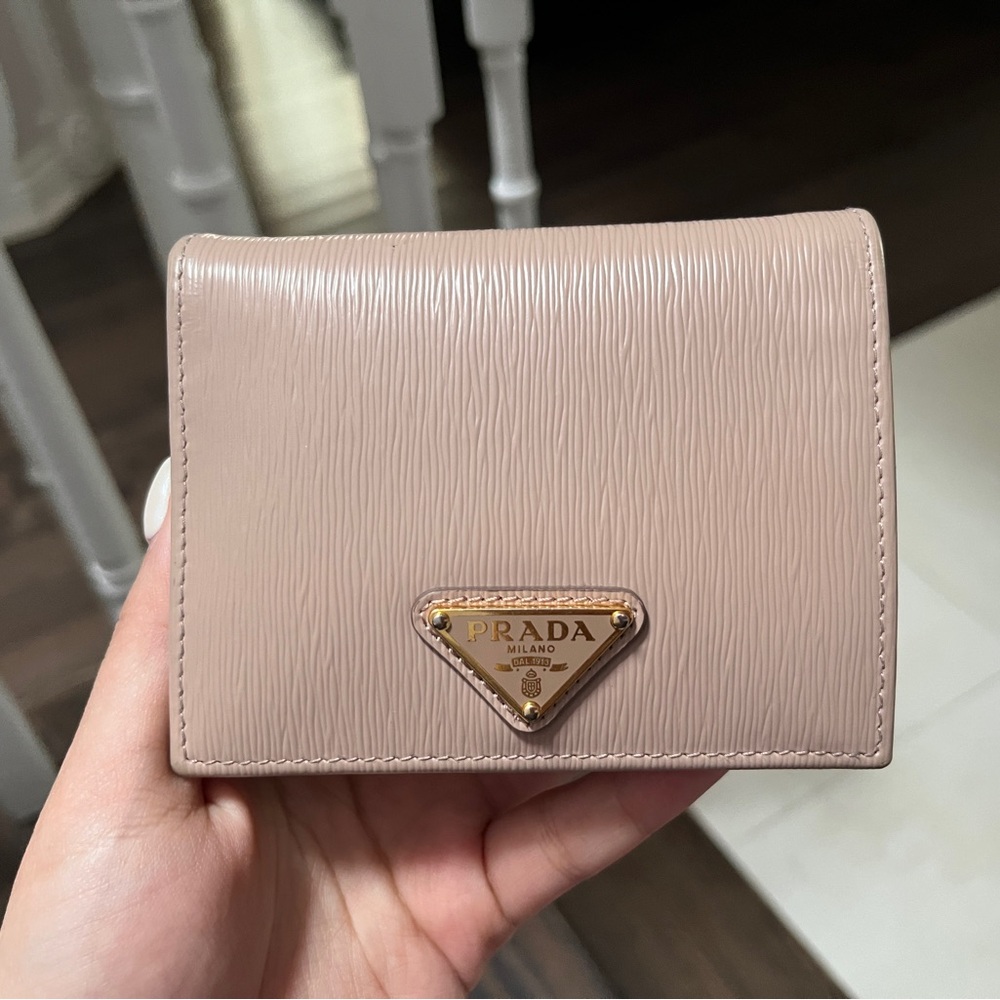 Prada bifold wallet